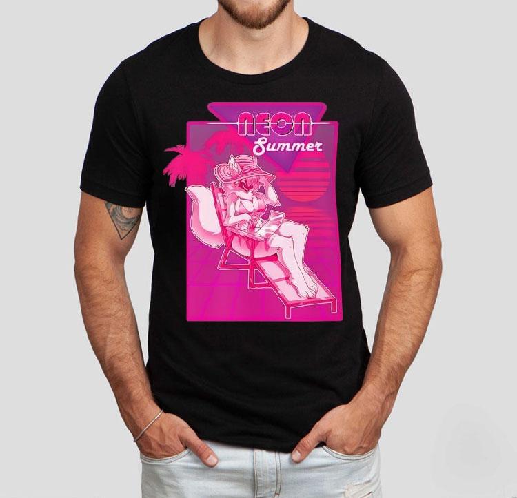 Wolf Neon Summer Shirt 4 Wolf Neon Summer Tshirt