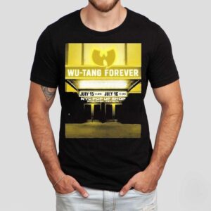Wu Tang Clan Pop Up At Irving Plaza In New York On July 15 16 2025 Yellow Neon Marquee Shirt