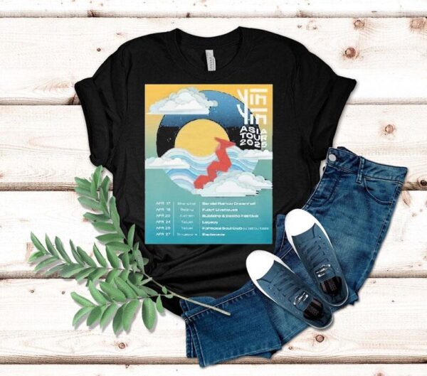 Yin Yin Band Asia Tour 2025 Dates Shirt