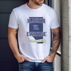 Alberta Unchained Ab Versus Everyone Western Pride Shirt