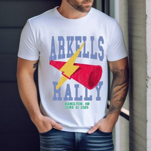Arkells The Rally Hamilton On June 21 2025 Event Bolt Shirt