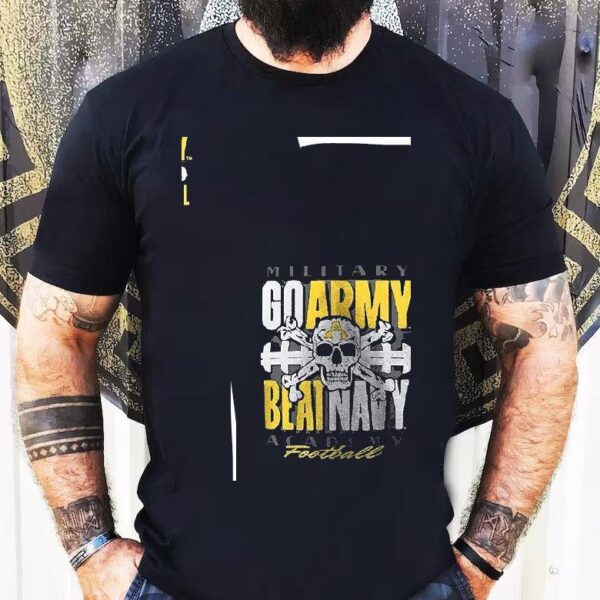Army Black Knights Skull Beat Football Shirt