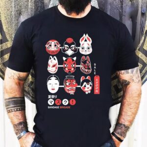 Bandage Brigade Matsuri Masks Shirt