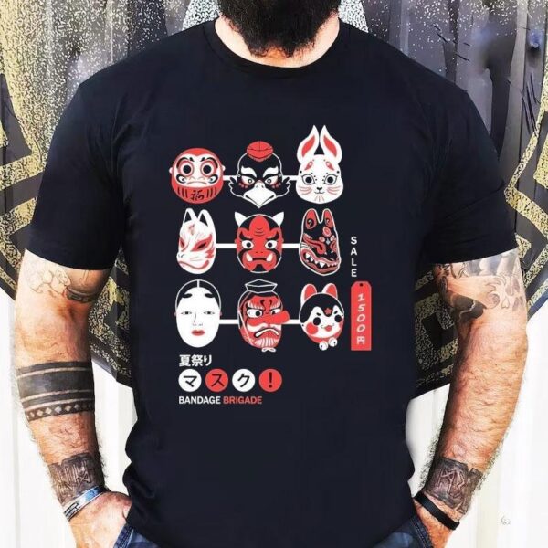 Bandage Brigade Matsuri Masks Shirt