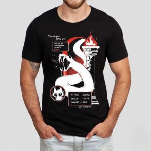 Bandage Brigade The Serpent Sports You You Feel An Unimaginable Sense Dread Attack Equips Spells Items Examine Run Dungeon Tshirt