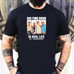Big Time Rush X In Real Life Worldwide Signature Shirt
