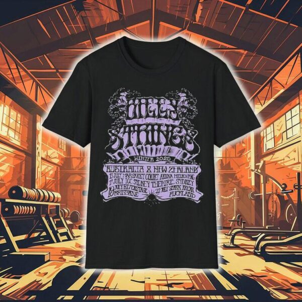 Billy Strings Australia New Zealand 2025 Tour Shirt