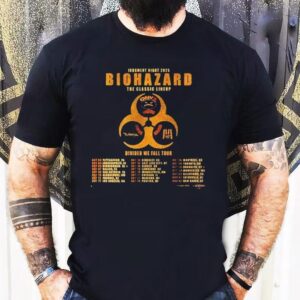 Biohazard X Onyx Divided We Fall Tour Dates Featuring The Classic Lineup In Us Cities With Radioactive Logo Tshirt