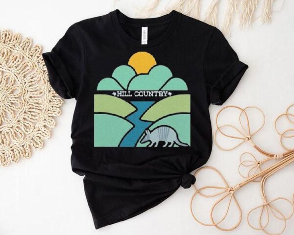 Blacktop Mojo Hill Country Kerr County Texas Shirt