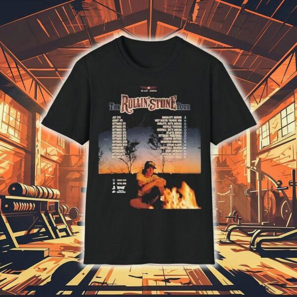 Blake Whiten The Rollin’ Stone Tour 2025 Dates Shirt