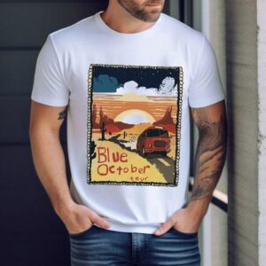 Blue October Desert Tourbus Tour Shirt
