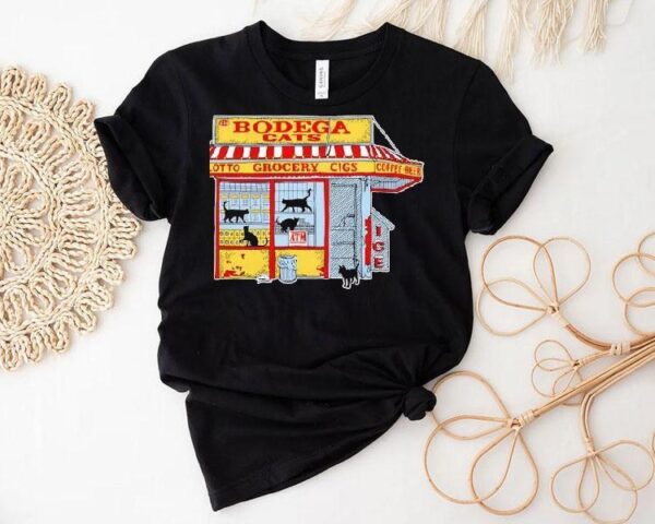 Bodeca Cats Lotto Crocery Cigs Coffee Beer Shirt