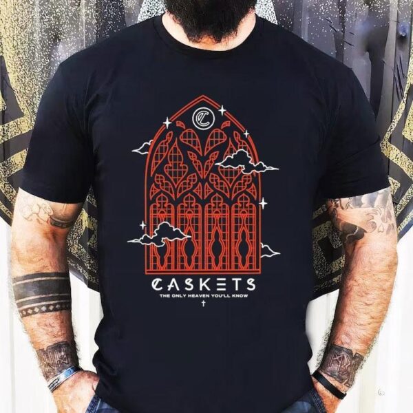 Caskets The Only Heaven You’ll Know Cathedral Shirt