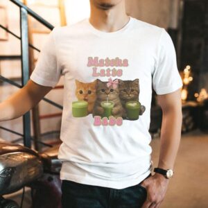 Cats Matcha Latte Babe Shirt