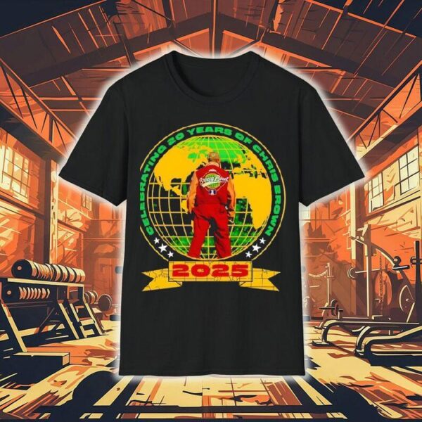 Celebrating 20 Years Of Chris Brown 2025 Shirt