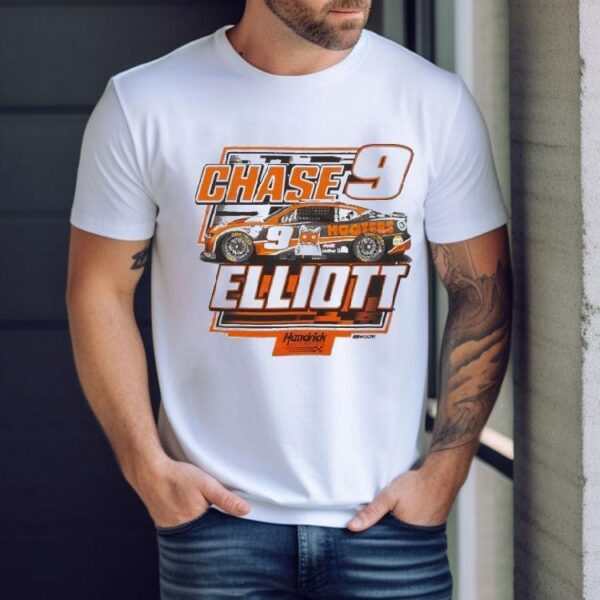 Chase Elliott #9 Hooters Hendrick Motorsports Nascar Shirt