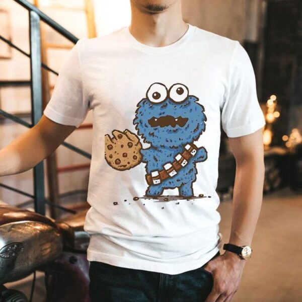 Chewbacca And Cookie Monster Mashup Star Wars Shirt