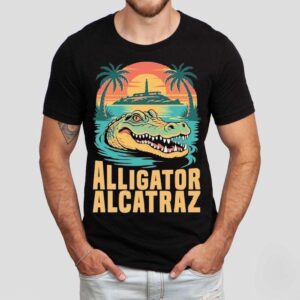 Clown World Alligator Alcatraz Crocodile Tshirt
