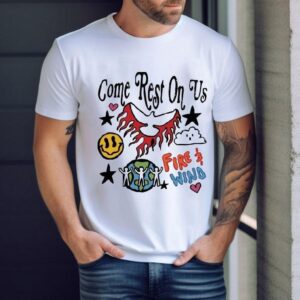 Come Rest On Us Fire 3 Wind Shirt