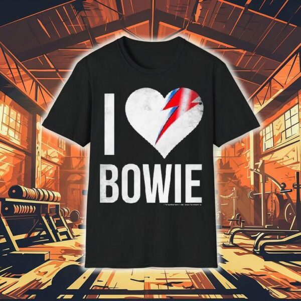 David Bowie I Love Bowie Shirt