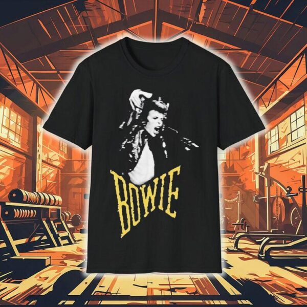 David Bowie Screaming Shirt