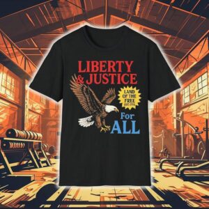 Eagle Liberty And Justice For All Shirt