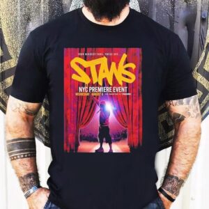 Eminem Stans At Pier 17 In New York Ny On August 6 2025 Premiere Event Hip Hop Theme Shirt