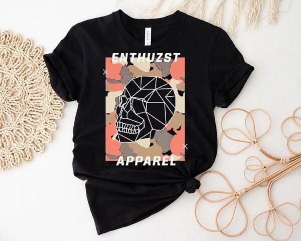 Enthuzst Camo Skull Shirt