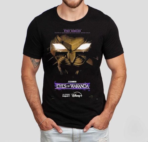 Eyes Of Wakanda Marvel Animation Key Visual Releasing On August 1 2025 Shirt