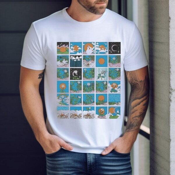 Goose Plant Squares Shirt