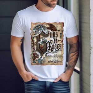 Guns N’ Roses July 10 2025 Tour Kaunas, Lt Darius And Girnas Stadium Shows Shirt