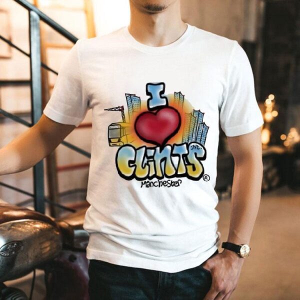 I Love Clints Manchester Shirt