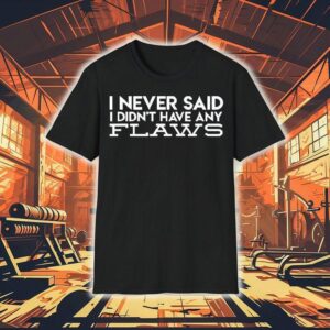I Never Said I Didn’t Have Any Flaws Shirt