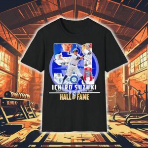 Ichiro Suzuki Seattle Mariners 2025 Hall Of Fame Signature Shirt
