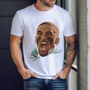 Jalen Hurts Big Face Philadelphia Eagles Football Signature Shirt