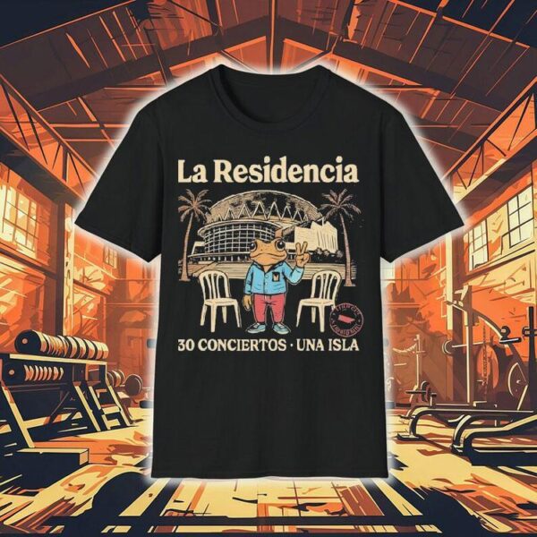 La Residencia 30 Conciertos Una Isla Frog Shirt