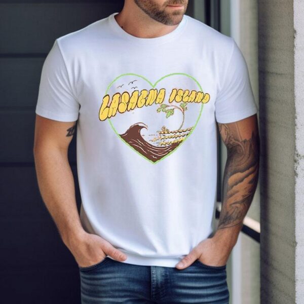 Lasagna Island Of The Month, Feb ’25 Heart Shirt