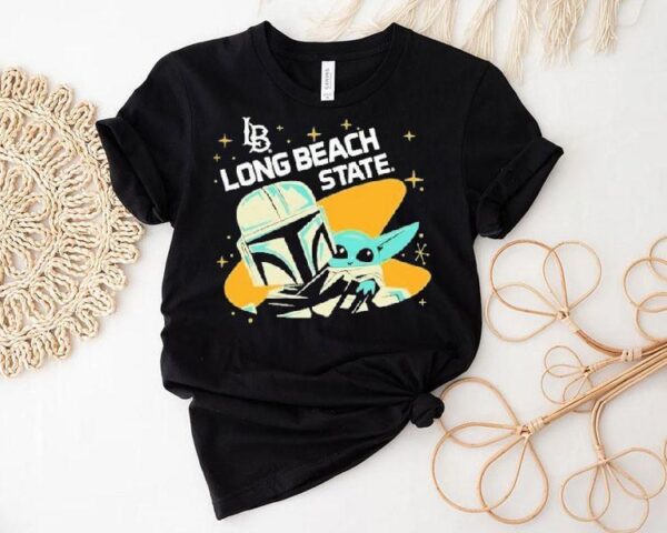 Long Beach State X The Mandalorian Baby Yoda Shirt