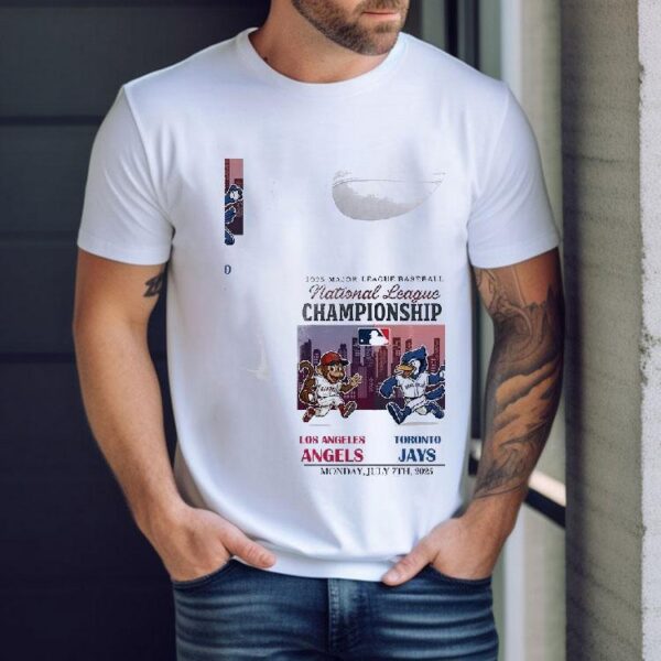 Los Angeles Angels Vs Toronto Blue Jays National League Championship Mascots Shirt