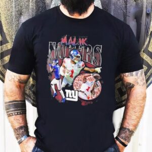Malik Nabers New York Giants Notorious Player Tshirt