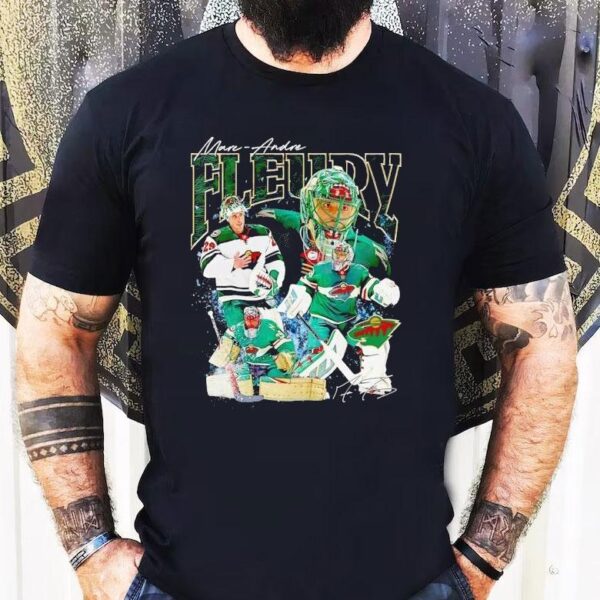 Marc-andre Fleury Minnesota Wild Hockey Signature Shirt