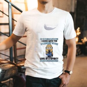 Minion My Silence Doesn T Mean I Agree With You Tshirt