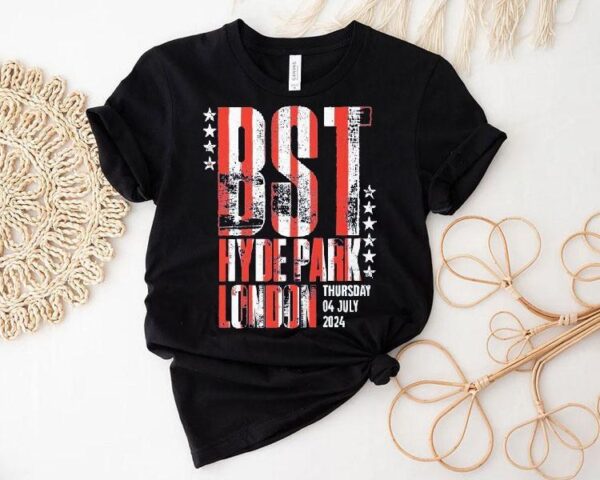 Morgan Wallen Bst Hyde Park London Event 2024 Shirt