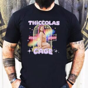 Nicolas Cage Thiccolas Cage Meme Tshirt
