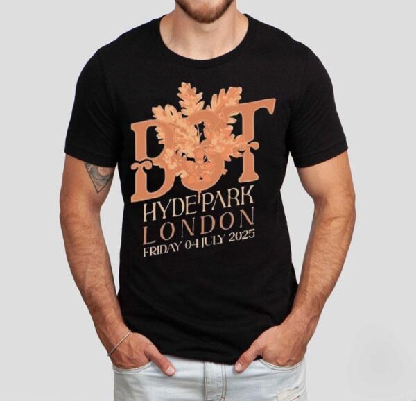 Noah Kahan Tour London At Bst Hyde Park 07.04.2025 Shirt