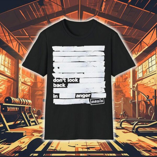 Oasis Live ’25 World Tour Don’t Look Back In Anger Shirt