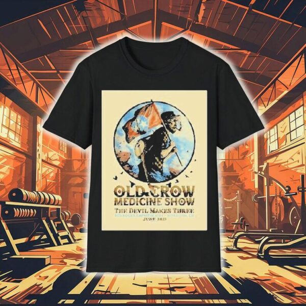 Old Crow Medicine Show The Devil Makes Three Red Rocks Amphitheatre Morrison Co Shirt