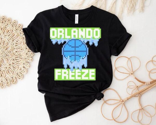 Orlando Freeze Basketball Pixel Shirt