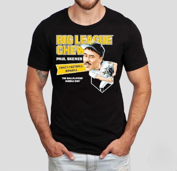 Paul Skenes Big League Chew Fancy Fastball Banana The Ballplayers’ Bubble Gum Shirt