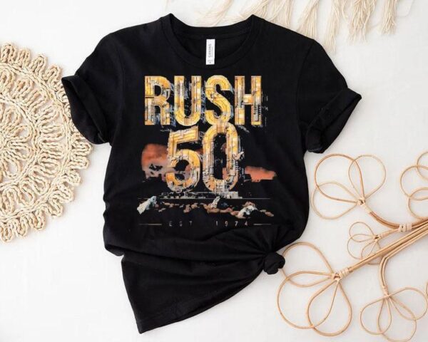 Rush 50 Brutalist Est 1974 Shirt